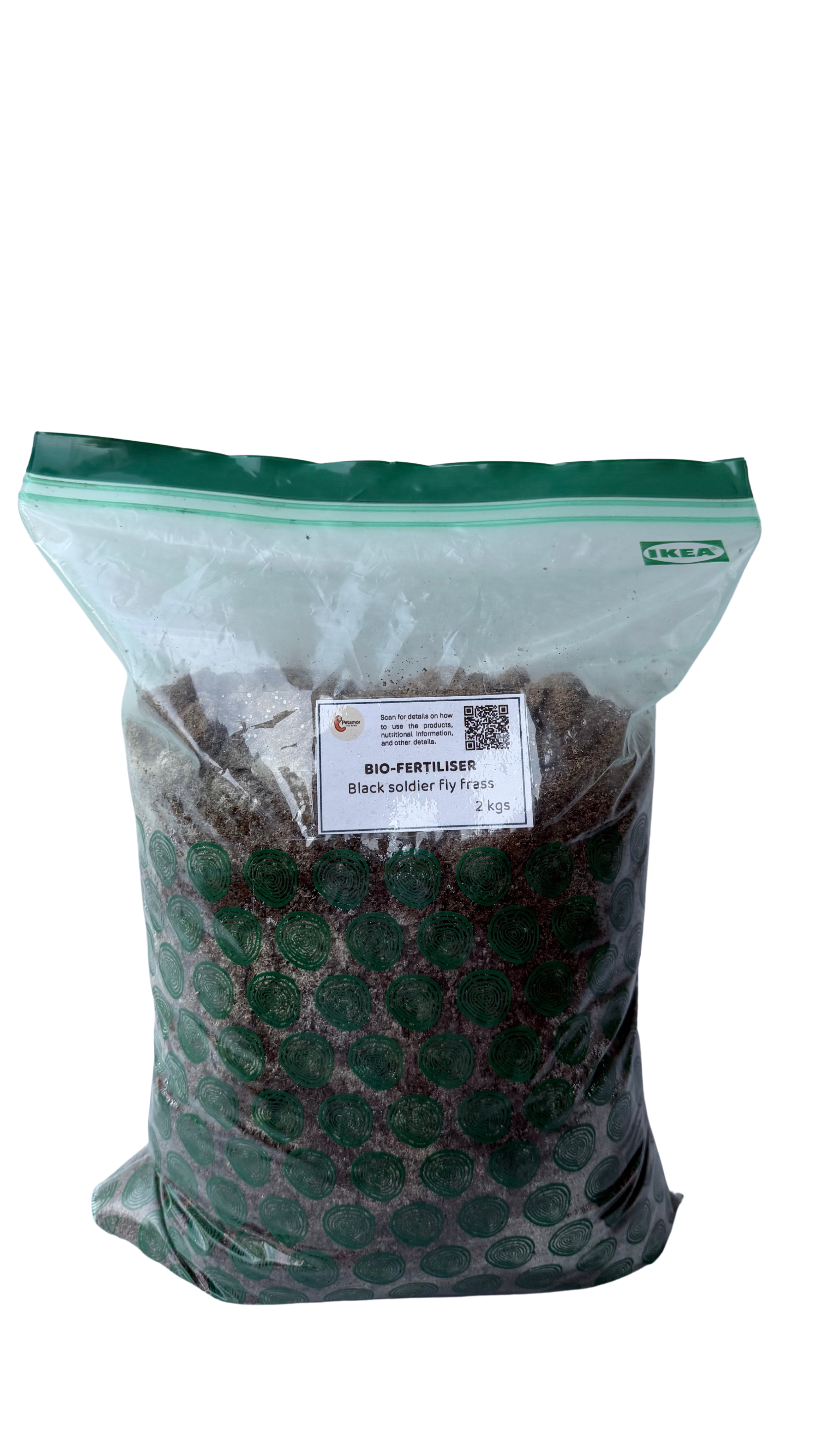 BSF Frass Fertiliser (100% Organic Bio-Fertiliser) - 1kg